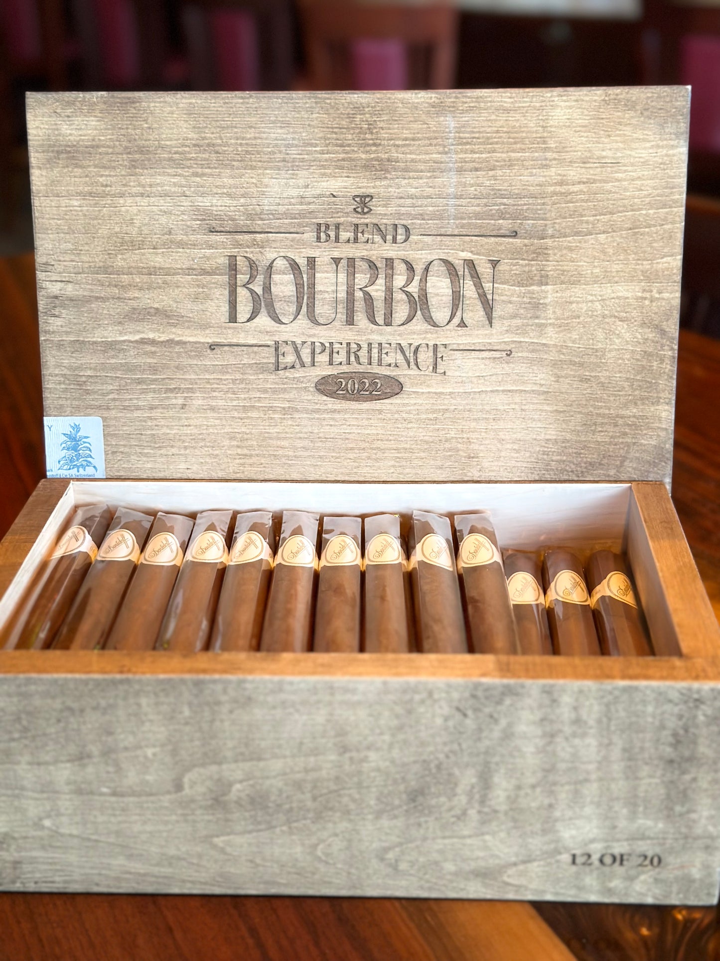 Davidoff Blend Bourbon Experience 2022 Exclusive