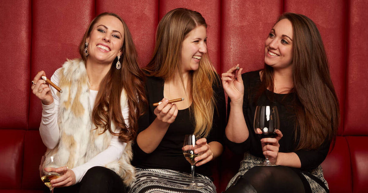 BLEND Bar with Davidoff Cigars