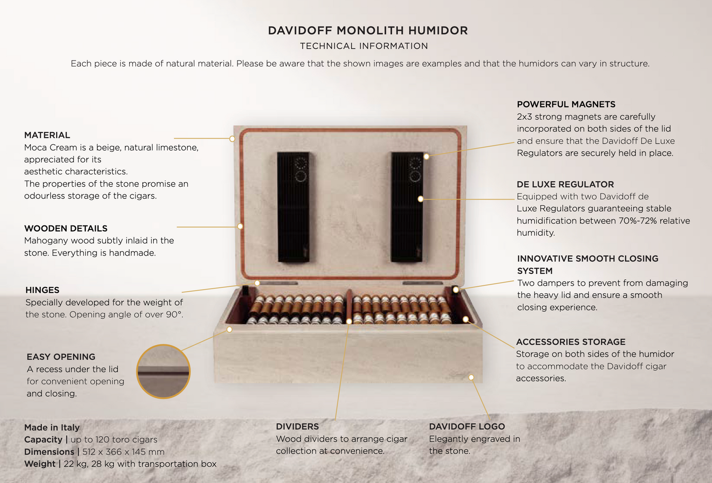 Davidoff Monolith Humidor